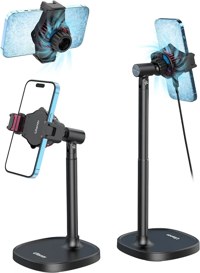 冷却機能付きスマホスタンド